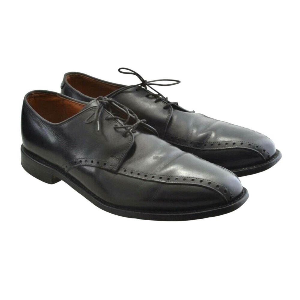 Allen Edmonds Wendell Black Leather Bicycle Toe Shoes  Men's  Size 10D